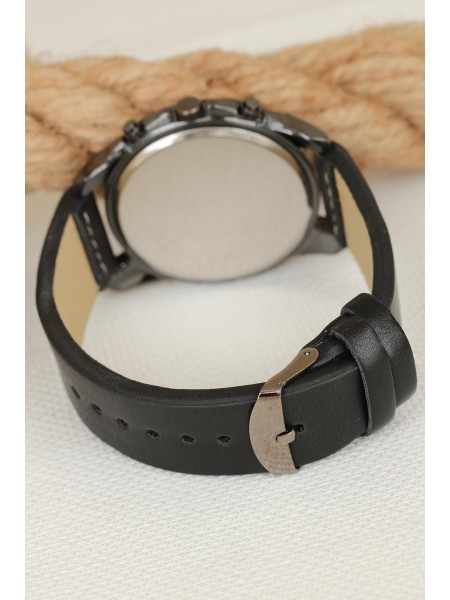 Siyah Renk Kordonlu Füme Spor Metal Kasa Erkek Saat Siyah Renk Kordonlu Füme Spor Metal Kasa Erkek Saat