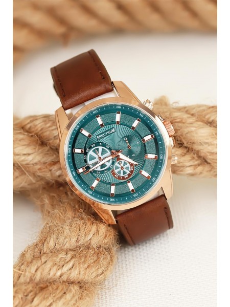 Kahverengi Deri Kordonlu Rose Metal Spor Kasa Erkek Kol Saati Kahverengi Deri Kordonlu Rose Metal Spor Kasa Erkek Kol Saati