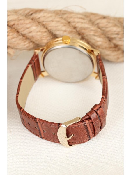 Kahverengi Deri Kordonlu Rose Renk Metal Kasa Atatürk İmzalı Erkek Saat Kahverengi Deri Kordonlu Rose Renk Metal Kasa Atatürk İmzalı Erkek Saat